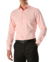 Leo Pink Mens Slim Fit Cotton Shirt